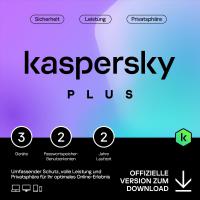 Kaspersky Plus (3 Devices - 2 Years) DACH ESD