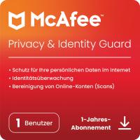 McAfee Privacy & Identity Guard (1 User - 1 Year) ESD