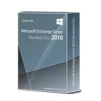 Microsoft Exchange Server Standard 2010 & 5 User CALs