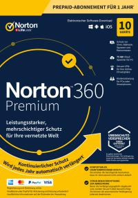 Norton 360 ABO (10 D - 1 Y) Premium inkl. 75GB MD