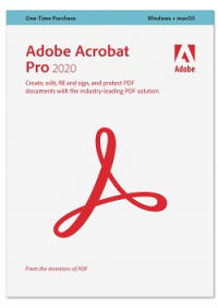 Adobe Acrobat Pro 2020 OEM (1 User - perpetual) WIN ESD